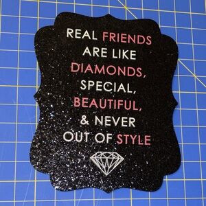 Black and Pink Inspirational Wall Art